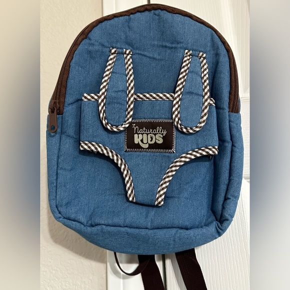 Naturally Kids Toddler Dinosaur Backpack T-Rex Stuffed Plush Toy Small 2-5 years - Picture 3 of 4